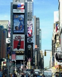 voyage new york, times square