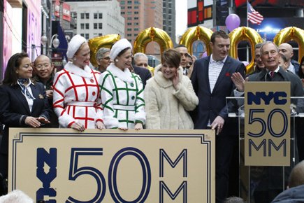 New York record 50 millions visitors