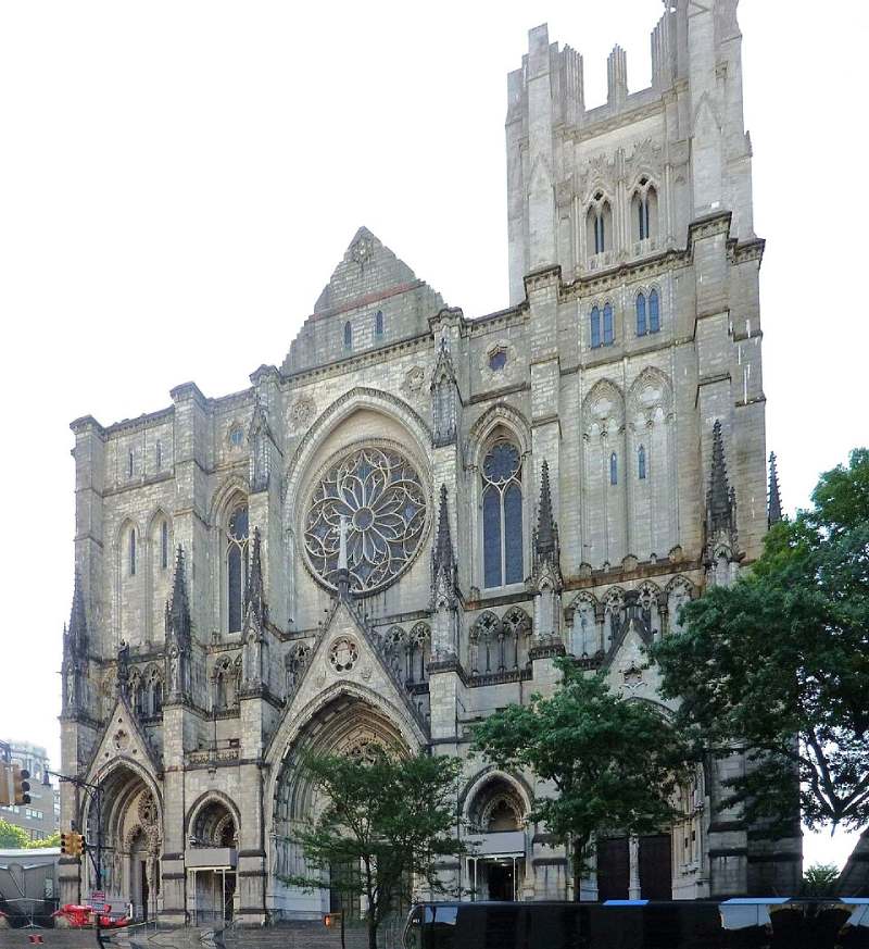 Façade St John The Divine Façade St John The Divine